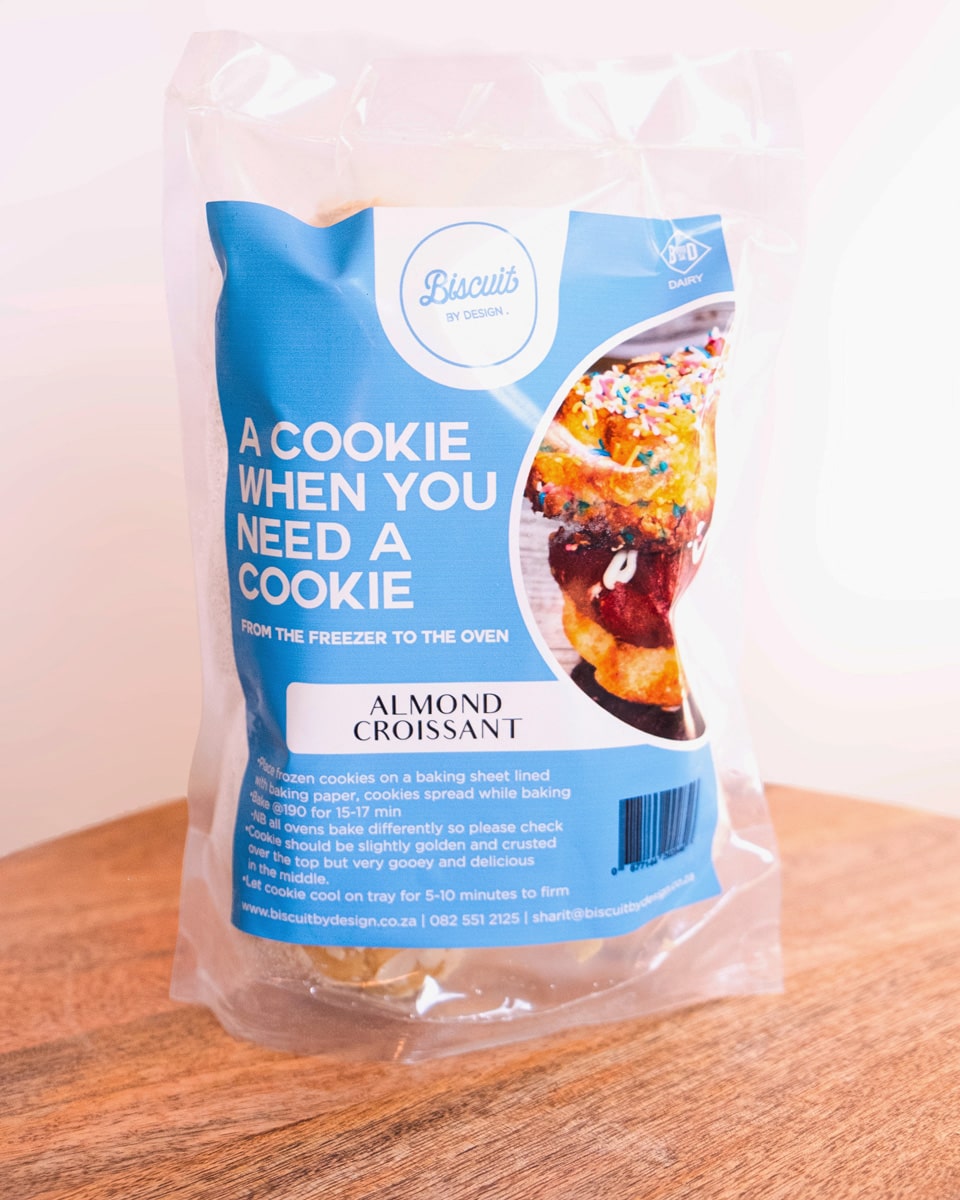 Almond Croissant Frozen Cookie Dough