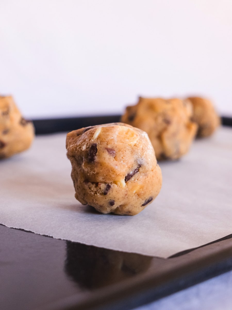Choc Chip Frozen Cookie Dough – Biscuit By Design