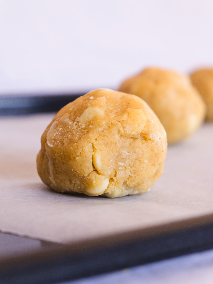 Coconut Frozen Cookie Dough