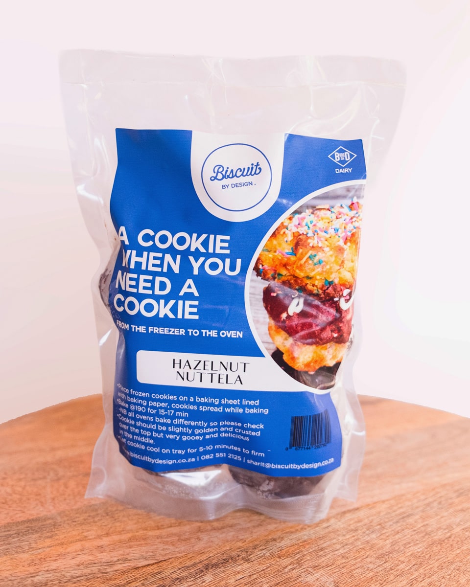 Hazelnut Nutella Frozen Cookie Dough