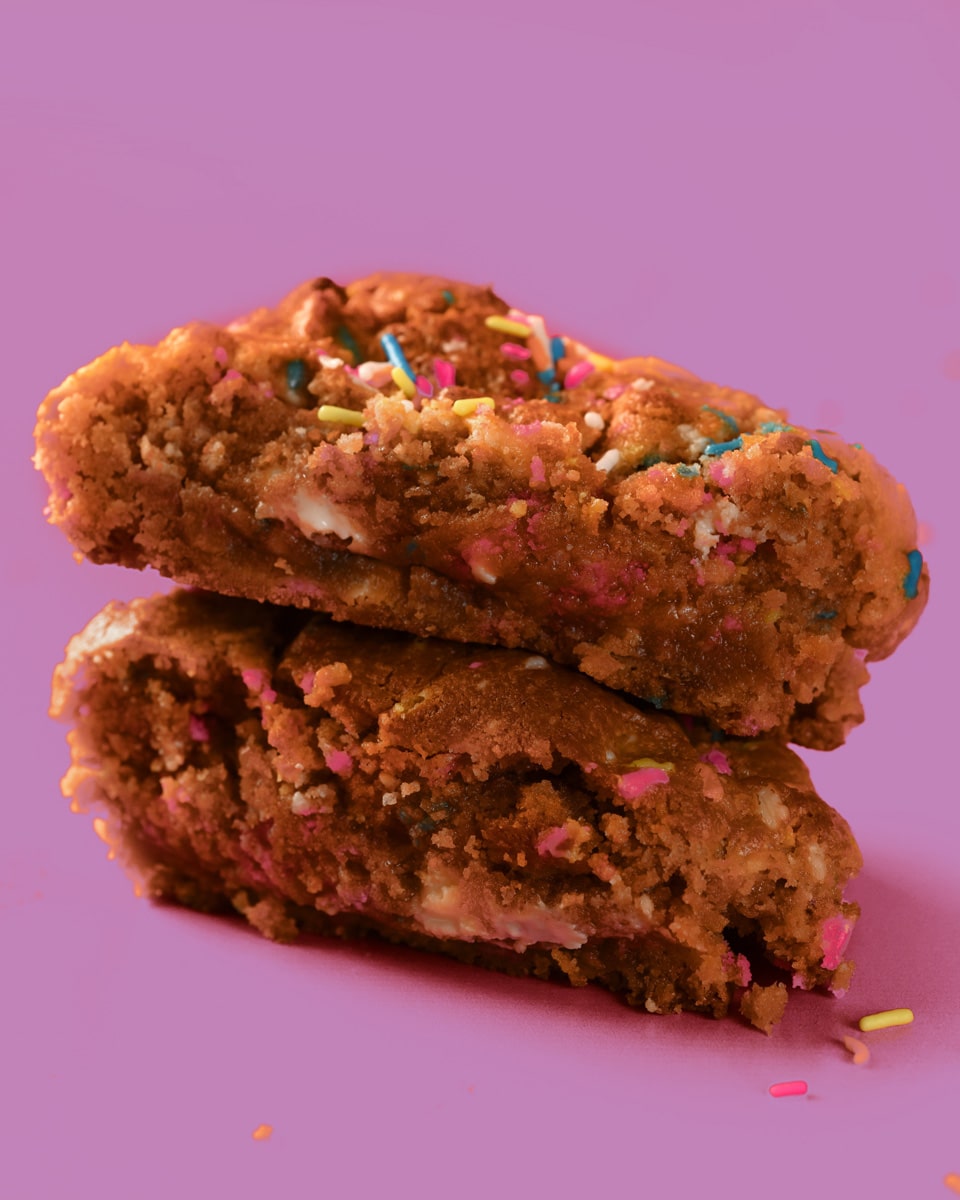 Birthday Cake Frozen Cookie Dough