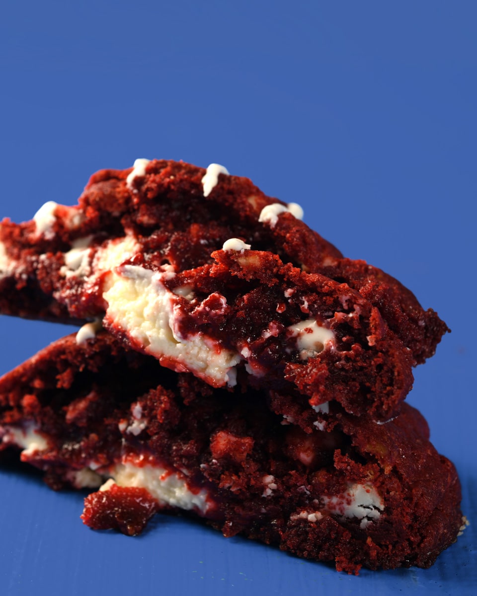 Red Velvet & Cream Cheese Frozen Cookie Dough