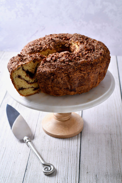 Coffee Cinnamon Nut Cake
